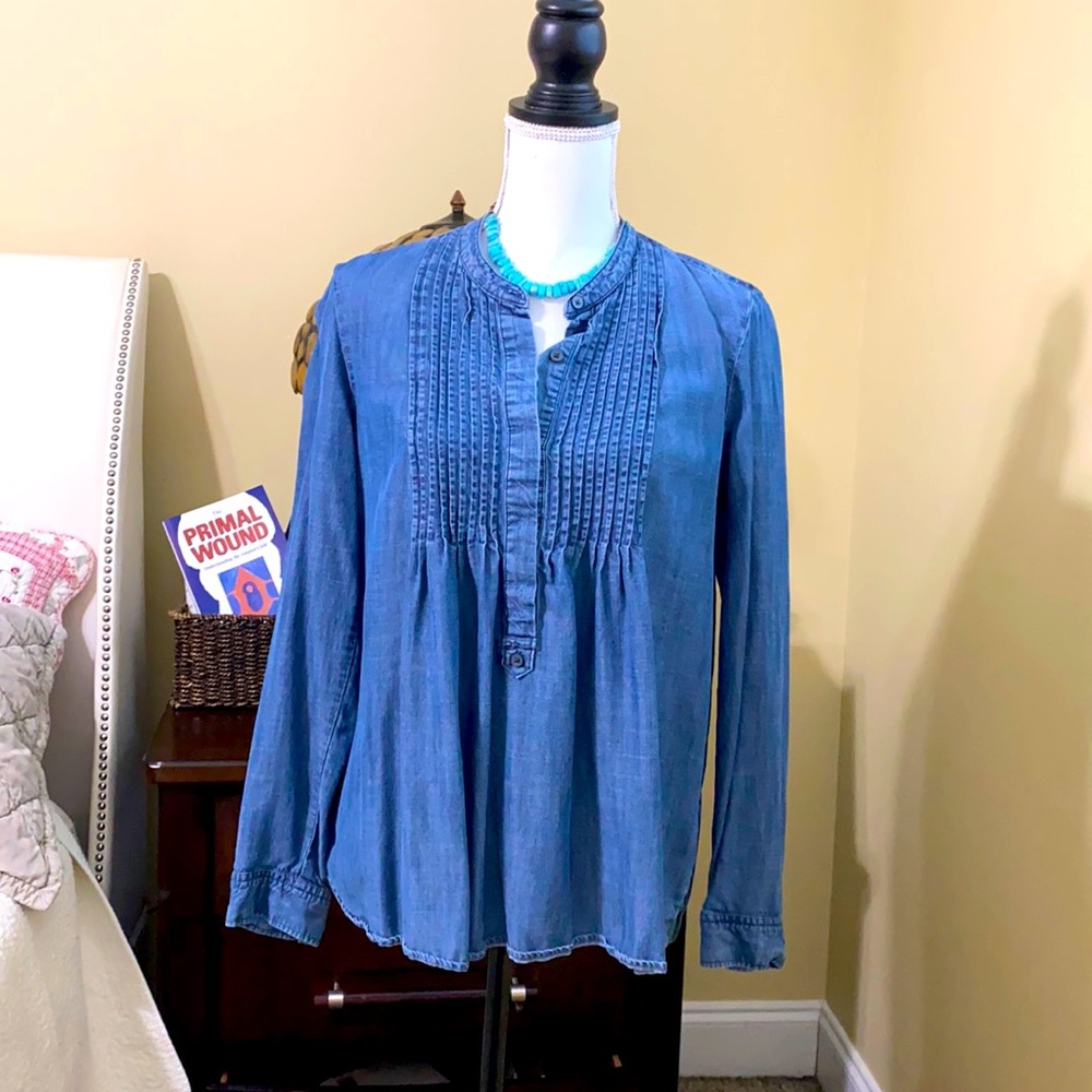 Great Chambray Top